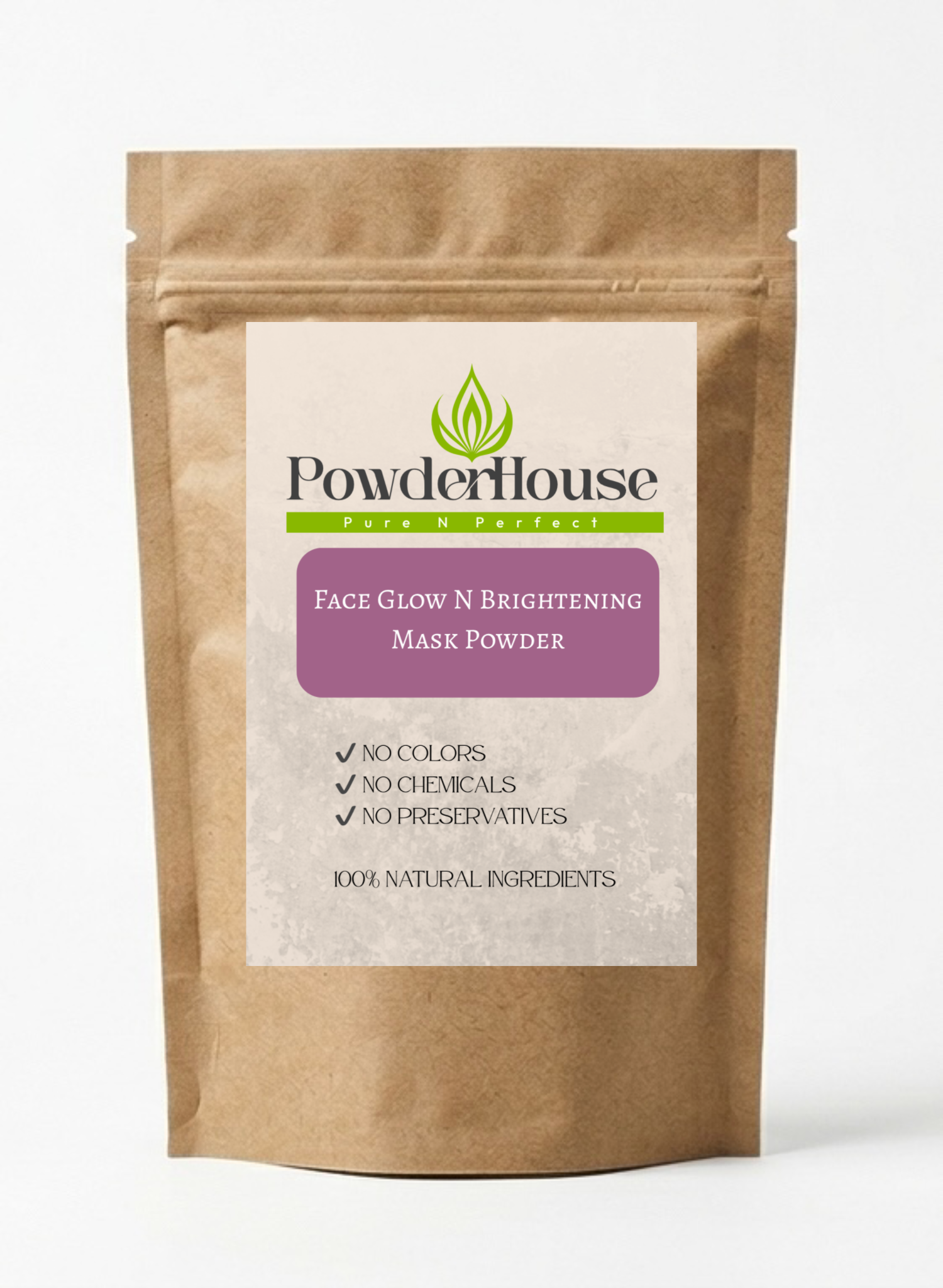 Face Glow & Brightening Mask Powder