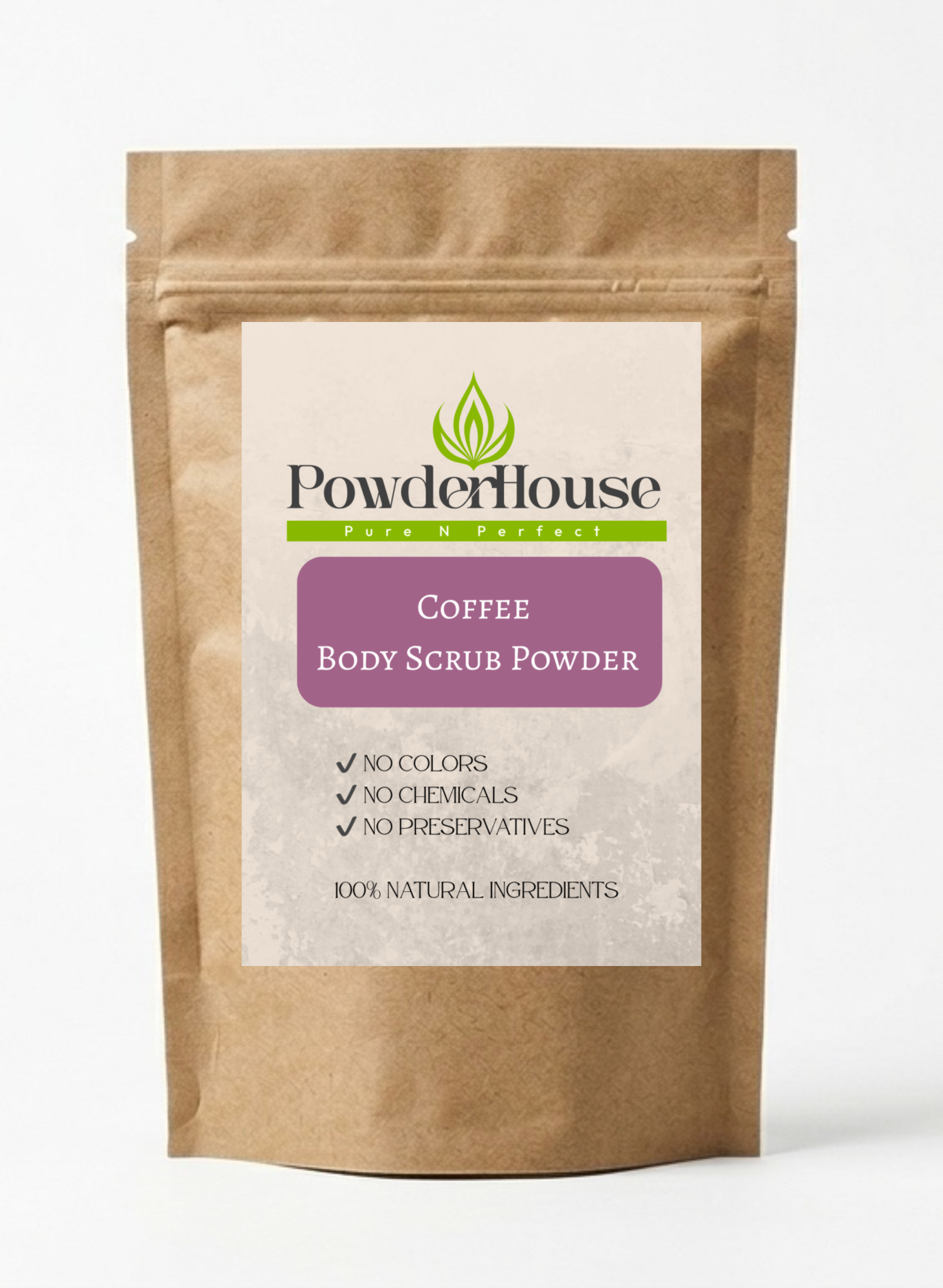 Coffee Body Polishing Scrub Powder